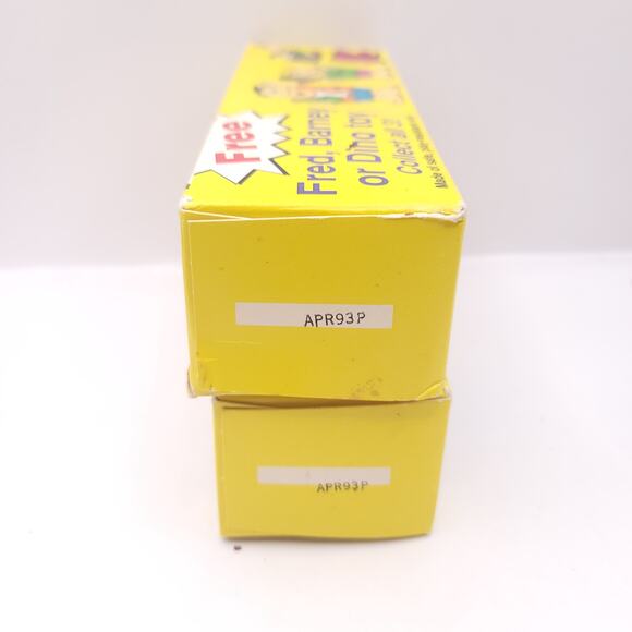 Vintage Flintstones Fruity Pebbles Fred and Barney Toys New In Box - Picture 4 of 7